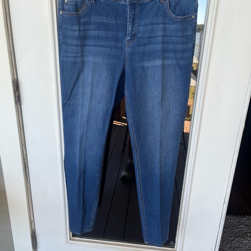 Cato Women's Skinny Jeans in Blue
